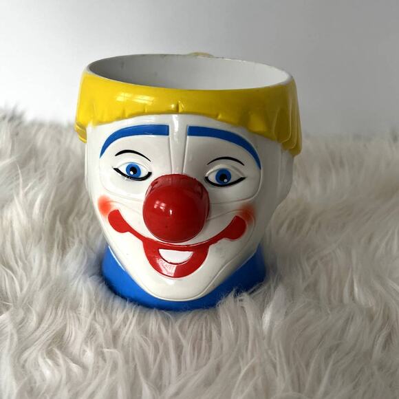 Ringling Brothers and Barnum & Bailey Vintage 90s clown face cup mug - Picture 15 of 15